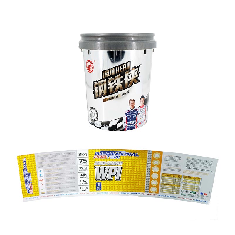 Solvent Bucket Injection Molding In Mold Label
