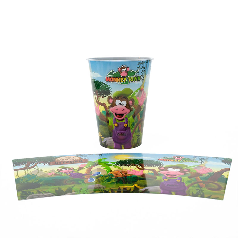 Mixed Drinks Cup Injection Molding In Mold Label