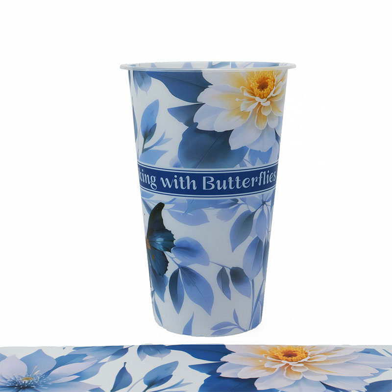 Soda Cup Injection Molding In Mold Label